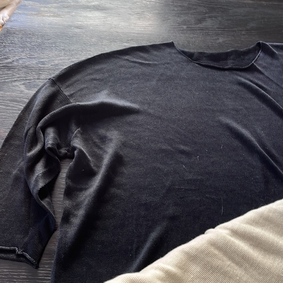 Eskandar sweater lot, 3 long oversized sweater dresses, 8 linen sweaters - Picture 14 of 14